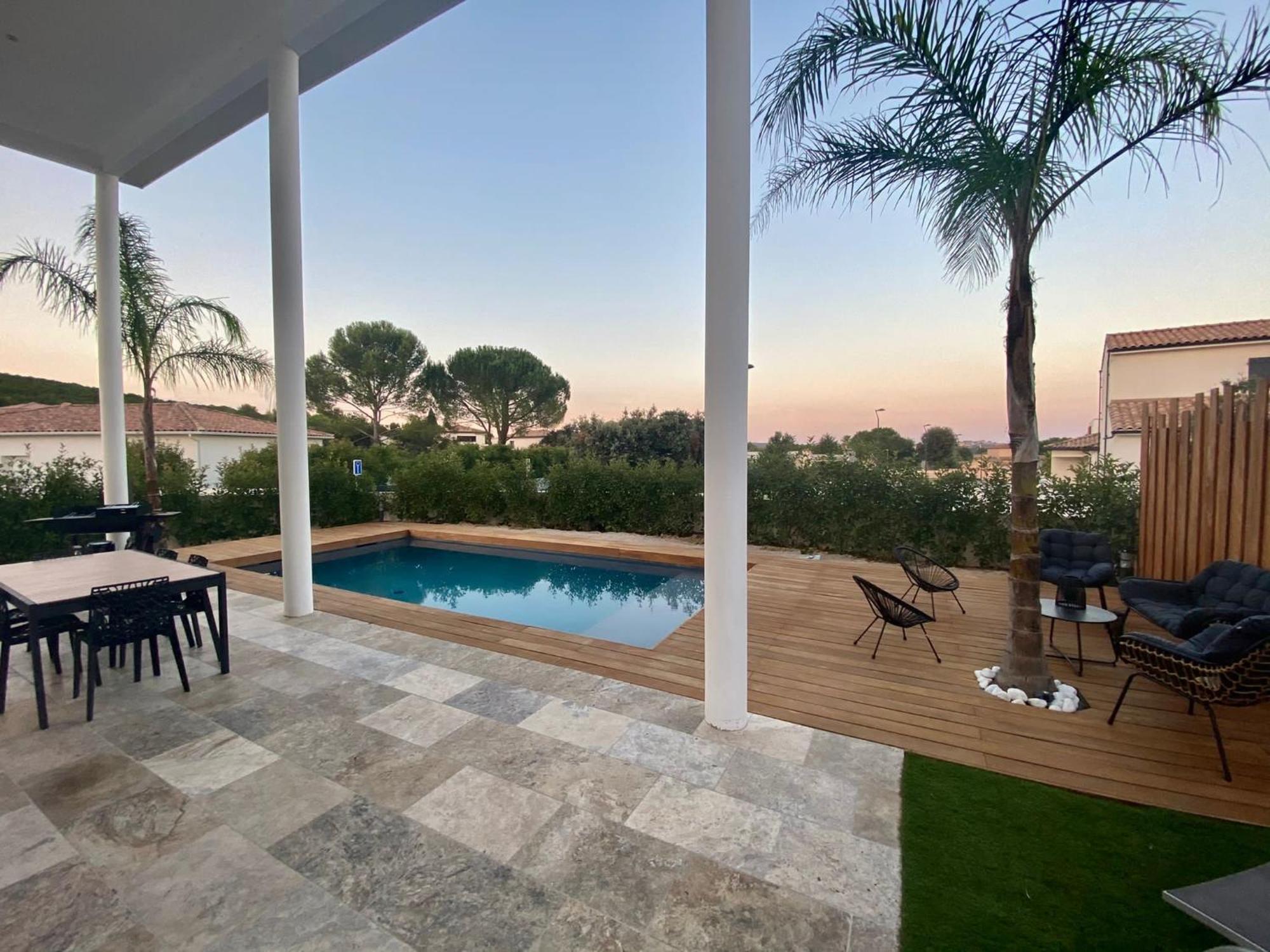 Villa La De Luxe Entre Mer Et Montagne Villetelle Esterno foto